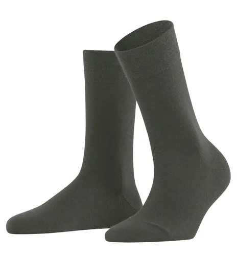 Falke Tagessocke Sensitive Berlin (hautschmeichelnde Baumwolle) graubraun Damen - 1 Paar, Größe: 35-38