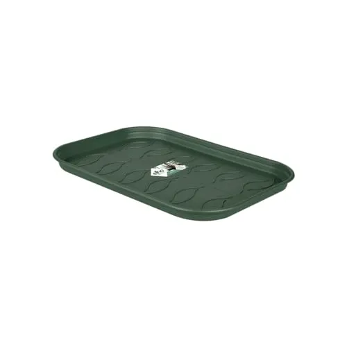 elho Green Basics Anzucht Untersetzer 24 - Untersetzer für Züchten und Ernten - Ø 23.5 x H 2.5 cm - Grün/Laubgrün