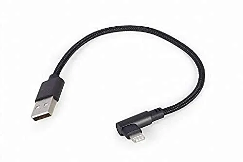 Gembird CC-USB2-AMLML-0.2M, 0,2 m, USB A, Micro-USB B/Lightning, Männlich, Männlich, Schwarz
