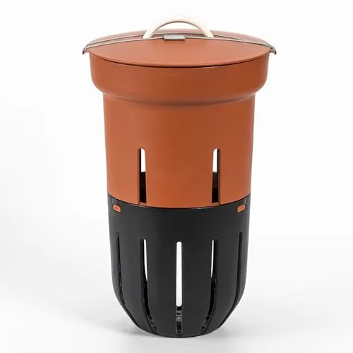 Urbalive Beetkomposter für Wurmkompost 12L - Nachhaltiger Gartenkomposter - Komposter für unterirdische Wurmverarbeitung, verwandelt Biomüll in nährstoffreichen Wurmhumus für gesunde Pflanzen. Umweltfreundlich und platzsparend, ideal für Hochbeete und Gärten.