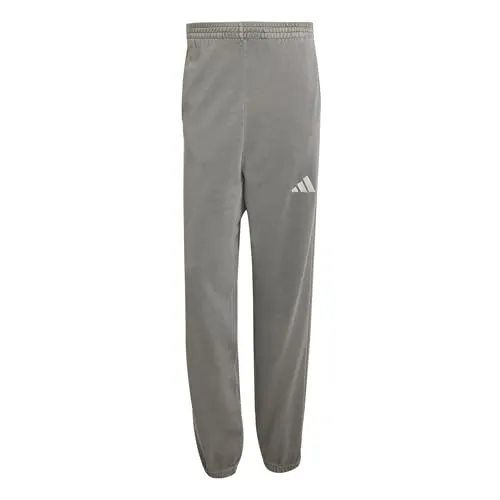 adidas Herren All Szn French Terry Washed Hose - Größe L, schwarz - Jeans & Freizeithosen: Locker geschnittene Jogginghose aus gewaschenem French Terry, weich und stylisch für höchsten Komfort im Alltag.