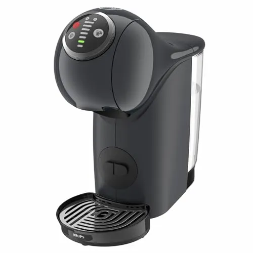 NESCAF Dolce Gusto Kapselmaschine KP340B Genio S Plus - Hochdruck-Kaffeemaschine mit Espresso-Boost, inkl. 3 Pakete KitKat Kakao, personalisierbares Kaffeevergnügen in Cosmic Grey