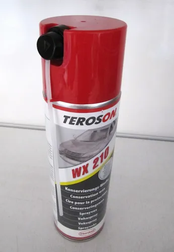 Multi-Wax-Spray WX 210 TEROSON - Hohlraumversiegelung 500 ml - Autopflege & Motorradpflege, bietet optimalen Schutz gegen Rost und Korrosion durch hochwirksame Wachsversiegelung.