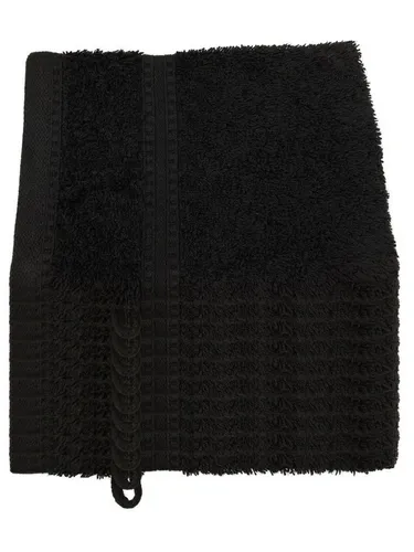 Julie Julsen Handtücher 10-Handtücher-Schwarz, Bio-Baumwolle (10-St)