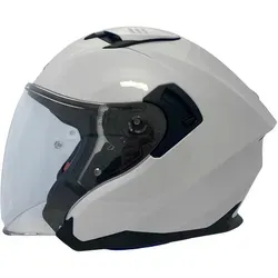 Apex JI200 Solid, Jethelm - Weiß - S in weiß von Apex Digital