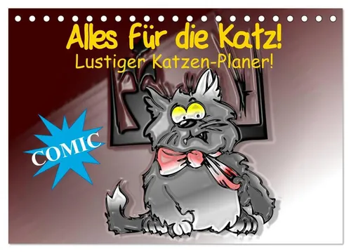 Elisabeth Stanzer | Alles für die Katz! Lustiger Katzen-Planer (Tischkalender...