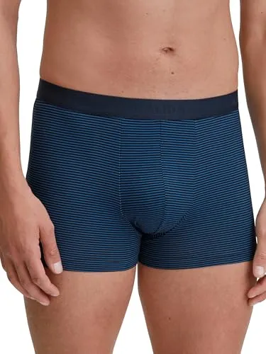 CALIDA Natural Benefit Herren Boxershorts 3er-Pack - Herren-Boxershorts im praktischen 3er-Pack, mit weichem Elastikbund aus Funktionsmikrofaser für perfekten Tragekomfort und optimale Passform.