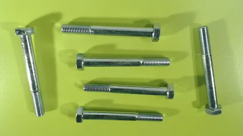 6X M8x70 Sechskantschrauben Teilgewinde 8.8 galv. verzinkt DIN 931 / ISO 4014