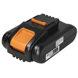EXTENSILO Akku kompatibel mit Worx WX176.9, WX178, WX178.1, WX178.9, WX279, WX279.9, WX183, WX279E Elektrowerkzeug (2500 mAh, Li-Ion, 20 V)