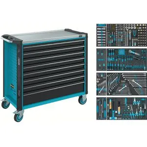 HAZET Werkstattwagen Assistent mit 378-teiligem Werkzeugset von HAZET