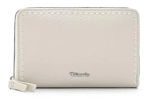 Tamaris Geldbörse TAS Felicitas für Damen - Elegante Geldbörse im Querformat mit echtem Leder-Look, 6 Kartenfächern und praktischem Reißverschluss, ideal für stilbewusste Damen.