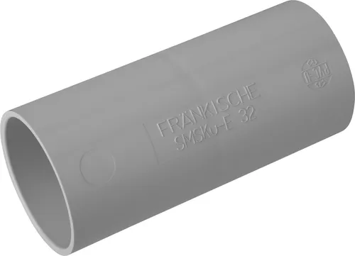 Produktbild Fränkische SMSKu-E 32 Kunststoff-Steckmuffe grau
