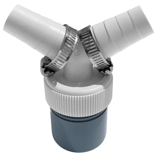 Doppel Anschluss Waschmaschine und Trockner DN40