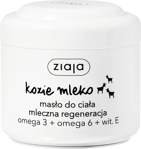 ZIAJA Ziegenmilch Körperbutter milchige Regeneration Omega 3 + Omega 6 + Vit.E 200ml