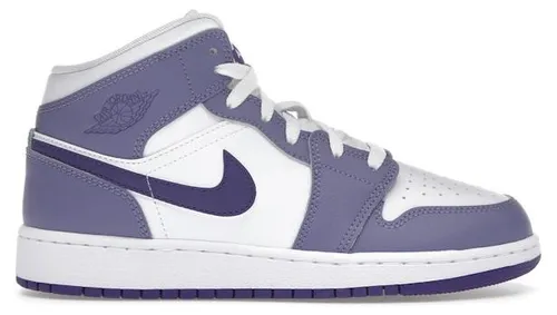 Jordan 1 Mid Dusty Amethyst White Court Purple (GS) - EU 38 von Jordan