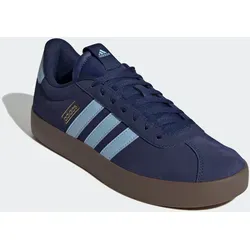 ADIDAS Herren Freizeitschuhe VL Court 3.0 - Sneaker aus weichem Leder, gefüttert für zusätzlichen Komfort. Die vulkanisierte Gummiaußensohle bietet Flexibilität und einen lässigen Skate-Vibe.