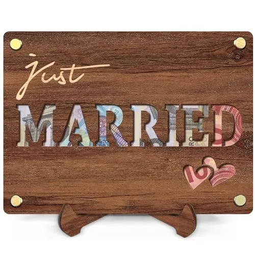 Just Married Geldgeschenk Hochzeit