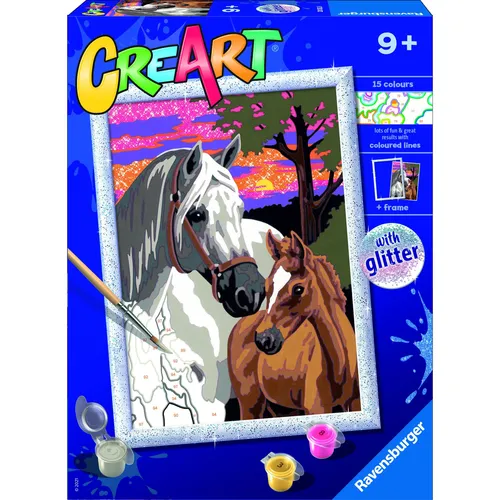 Ravensburger CreArt Sunset Horses (200528)