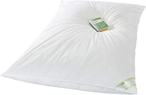 franknatur Ballonbett 135x200 - Winterdecke aus 50% Gänsedaune - Bettdecken mit 50% neue Gänsedaune, voluminös und warm für kalte Winternächte. Ideal für Hausstauballergiker, waschbar und in Deutschland hergestellt.