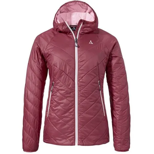 Schöffel Cascata Steppjacke Damen - Größe 44 in acai - Kleidung: Winddichte, wasserabweisende Steppjacke mit atmungsaktiver PrimaLoft Black Insulation Eco für optimalen Wärme- und Wetterschutz.