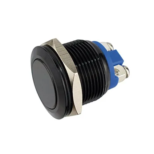 Sintron Connect Aluminiumtaster 19 mm 1 x Schliesser schwarz Tastkopf flach