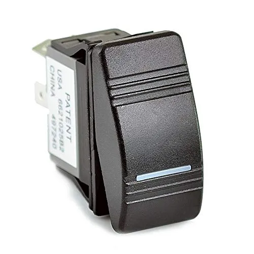 wellenshop 12V LED Kippschalter ON-Off 25 A