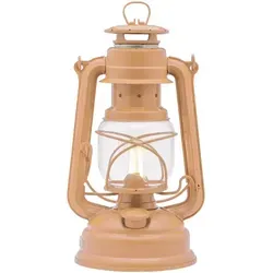 Feuerhand LED Laterne Baby Special 276 - STK - softpeach - Campingzubehör: Die stufenlos dimmbare LED Laterne vereint traditionelles Design mit moderner Technologie und bietet bis zu 18 Tage Leuchtdauer – ideal für stimmungsvolle Abende drinnen und draußen.