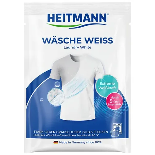 Brauns Heitmann Wäsche Weiss Pulver 50 g lässt vergrautes und vergilbtes wieder strahlen