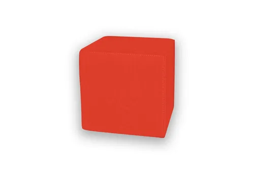 Betten-ABC Kubi Kinderstuhl – Farbenfroher Sitzwürfel mit Polsterstoff - Sitzwürfel mit hochwertigem Möbelstoff und stabilen Füßen, ideal für Kinderzimmer. Bietet hohen Sitzkomfort und ist in fünf Farben erhältlich – perfekt zum individuellen Aufwerten jedes Raums.