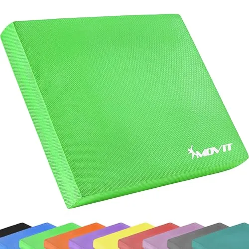 MOVIT Balance Pad DYNAMIC BASE, 50 x 40 cm, 10 Farben zur Auswahl - Kompakte Koordinationsmatte für vielseitiges Training, ideal für Balance- und Stärkungsübungen. Rutschfestes Material sorgt für Sicherheit und Komfort beim Workout.