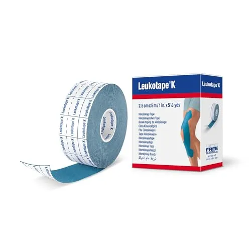LEUKOTAPE K 2,5 cm blau 1 St von Leuko
