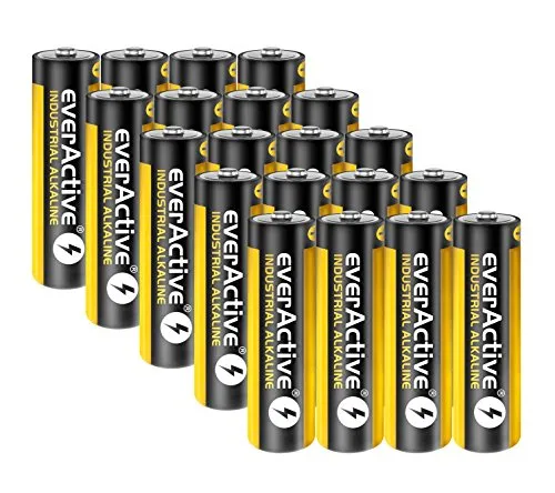 Stück Everactive Industrial Batterien Mignon AA 2700 mAh 1,5 V HR06 Alkaline 20