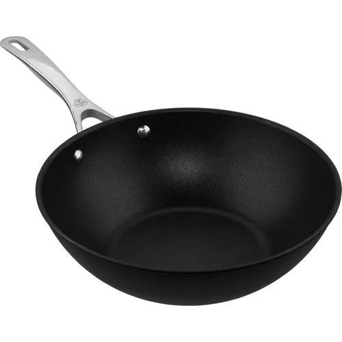 Ballarini ALBA Wok 30 cm - Antihaftbeschichtet und Induktionsgeeignet - Pfannen mit mattierter Oberfläche, hitzebeständig bis 250 °C und ideal für gesundes Kochen ohne Ankleben. Perfekt für alle Herdarten, inklusive Induktion.