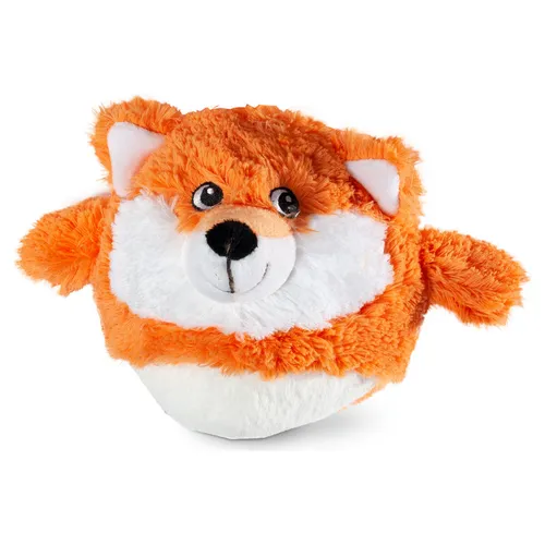 Karlie Hundespielzeug Plüsch Moppelchen Fossy orange Ø 12 cm für Hunde