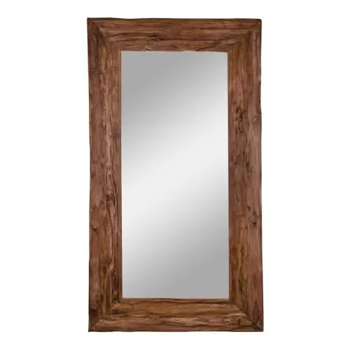 House Nordic Antiker Spiegel aus Teakholz, 101 x 180 cm von House Nordic