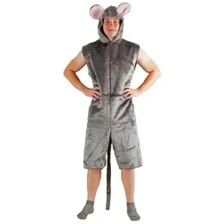 Lipta TDP Kostüm Graue Maus für Erwachsene S/M | S/M
