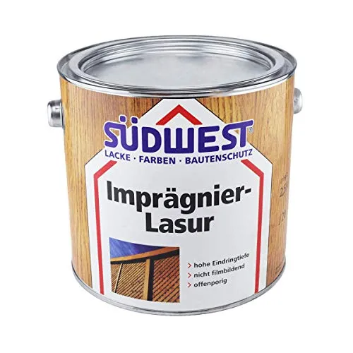 Südwest Imprägnierlasur Palisander 2,5 Liter von Suedwest Verlag