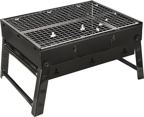 BAYLI Tragbarer Holzkohlegrill 35x27x20 cm von Bayli