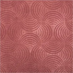 Baumwollstoff Popeline Bogen Weinrot Meterware Vintage - Rot