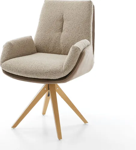 DELIFE Drehstuhl Clea-Flex in grau von Delife