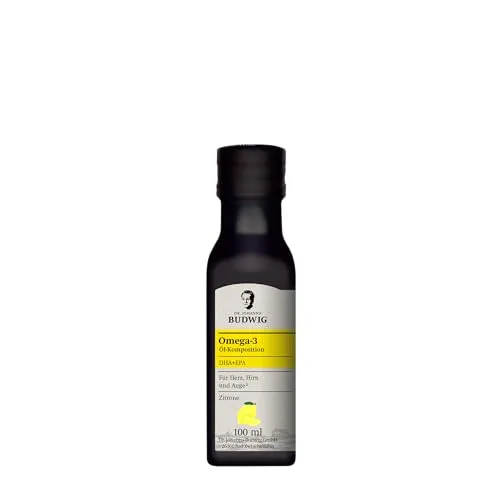 Dr. Budwig Premium Omega 3 DHA + EPA Öl Zitrone (100ml)