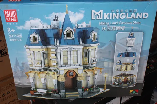 ! SALE ! OO Mould King 11005 Costume Shop + Beleuchtung 2805pcs Geschäft NEU
