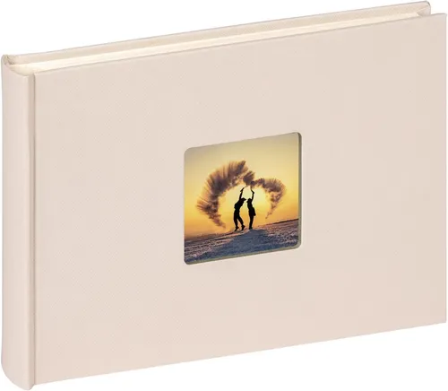Walther Klein-Fotoalbum FUN chamois 22x16 cm 40 weiße Seiten