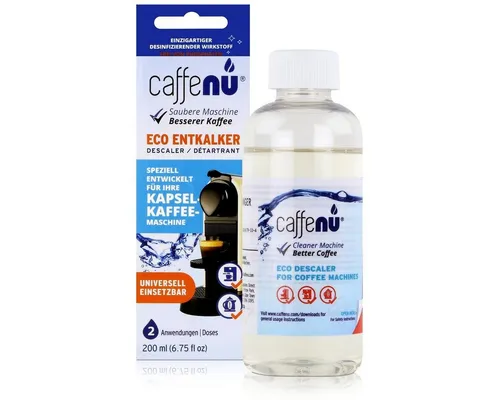 caffenu Caffenu Eco Entkalker 200ml - Speziell für Kapsel-Kaffee-Maschinen (1e Entkalker