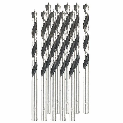 AGT Bohrer-Set für Holz, 4 mm, 10 Stück