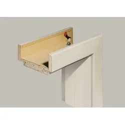 Komplettzarge CPL Lärche Cashmere 198,5x86,0x20,0 cm Rechts von Borne