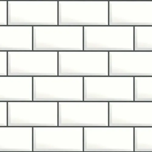 A.S. Création Livingwalls My Home My Spa Steintapete Weiß Hoch Glänzend 383572 Vliestapete Steinoptik 10,05x0,53m Made in Germany