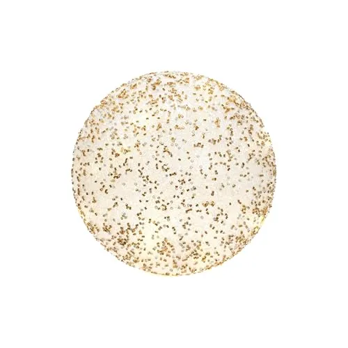 LED Deko Kugel aus Glas mit Draht-Lichterkette als Beleuchtung zum Hängen oder Hinstellen | ideal zu Weihnachten | batteriebetrieben | Verschiedene Modelle (zum Hinstellen mit Timer - 3)