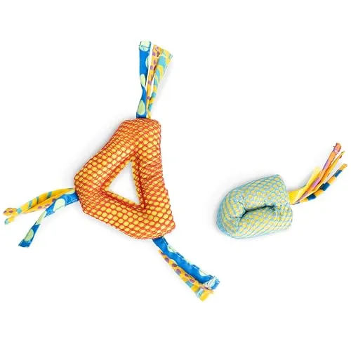 Petstages Catnip Dental Health Chews - Zahnpflege-Kauspielzeug für Katzen - Katzenminze - Mehrfarbig - 2 Stück