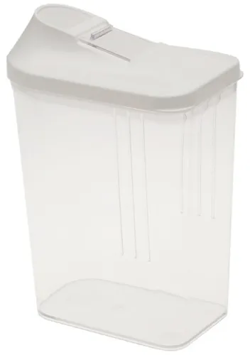 Keeeper Schüttdose Paola 10484, 0,5 Liter mit Schiebedeckel - Praktische 0,5 Liter Lebensmittelbehälter aus BPA-freiem Kunststoff. Ideal zum Aufbewahren und Frischhalten von Müsli, Zucker und mehr. Mit verstellbarem Schiebedeckel für zielgerichtetes Ausschütten. Handwäsche empfohlen.